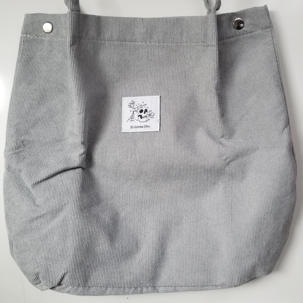 Owlcrate A Lesson in Vengeance Corduroy Tote